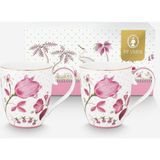 Pip Studio Jolie Beyaz Porselen Kupa Seti 450 ml