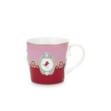 Pip Studio Kupa LOVEBİRDSKIRMIZIPEMBEMADALYOMUG