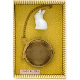 Pip Studio La Majorelle Beyaz Porselen Demleme Süzgeci 13 cm - Renkli - 180 ml