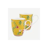 Pip Studio La Majorelle Sarı Porselen Kupa Seti 350 ml