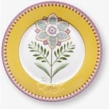 Pip Studio Lily & Lotus Sarı Porselen Kahvaltı Tabağı 21 cm