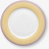 Pip Studio Lily & Lotus Sarı Porselen Yemek Tabağı 26,5 cm