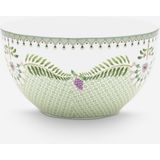 Pip Studio Lily & Lotus Yeşil Porselen Kase 15 cm