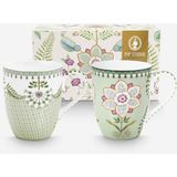 Pip Studio Lily & Lotus Yeşil Porselen Kupa 350 ml