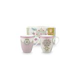 PiP Studio Lily&Lotus Kulplu Kupa 350ml Set 2 Parça