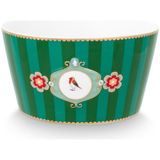 PIP STUDIO Love Birds 15 cm Yeşil Kase