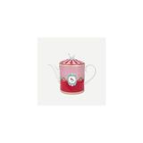 PIP STUDIO Love Birds Collection 1.3 lt Kırmızı Pembe Porselen Demlik