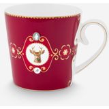 PIP STUDIO Love Birds Collection Kırmızı 250 ml Porselen Kupa