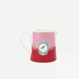 PIP STUDIO Love Birds Kırmızı Pembe 270 ml Porselen Sütlük