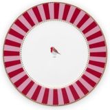 PIP STUDIO Love Birds Kırmızı Pembe Porselen 17 cm Pasta Tabağı