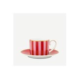 Pip Studio Love Birds Kırmızı Pembe Porselen Kahve Fincanı 90 Ml