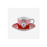 Pip Studio Love Birds Kırmızı Porselen Kahve Fincanı 90 Ml