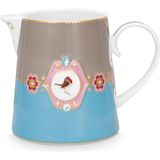 Pip Studio Love Birds Mavi/haki Madalyon Desenli Sürahi 900 ml