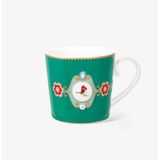Pip Studio Love Birds Yeşil Porselen Kupa 150 ml