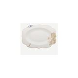 PIP STUDIO Royal Beyaz 40 cm Oval Tepsi