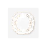 Pip Studio Royal Gold White Beyaz Porselen Çay Tabağı 10 cm