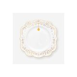 Pip Studio Royal Gold White Beyaz Porselen Pasta Tabağı 17 cm