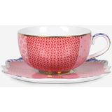 Pip Studio Royal Pembe Porselen Kahve Fincanı 125 ml