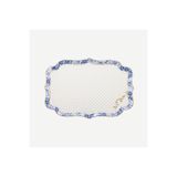 PIP STUDIO Royal White Collection Mavi Beyaz 26 cm Porselen Tepsi