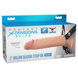 Pipedream Fantasy X-Tensions Elite 7 İnch Hollow Silicone Strap-On