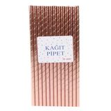 Pipet Kağıt Rose Gold 25 Li