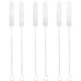 Pipet Temizleme Fırçası Seti, 6 Adet, 24 cm Uzunluk, Suluk Akvaryum Biberon İçin, Pipet Fırçası