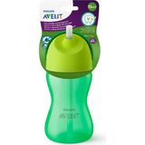Pipetli Bardak, 12 Ay+, 300 Ml, Desenli, Damlatmaz, Kolay Tutuş, Bulaşık Makinesinde Yıkanabilir, Bp - Standart
