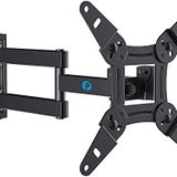 Pipishell Tam Hareketli TV Monitörü Duvara Montaj Braketi Eklemli Kollar Fırdöndüler Eğimler Çoğu 13-42 İnç LED LCD Düz Kavisli Ekran TV'ler ve Monitörler için Uzatma Rotasyonu, Max VESA 200x200mm ila