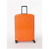 Piquadro BV4428PQLS2 Turuncu Büyük Boy Çekçekli Sert Unisex Valiz