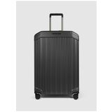 Piquadro BV6394PQL Siyah Büyük Boy Çekçekli Sert Unisex Valiz