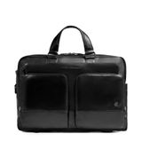 Piquadro Deri Laptop Çantası, Standart, 5003332932, Siyah, Erkek