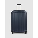 Piquadro Lacivert Unisex Çekçekli Sert Valiz BV6394PQL-Large