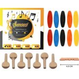 Piramid 0.18 Bağlama Teli + Burgu Seti + Tezene Seti + Eşik