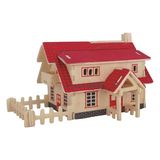 Piramigo 3D Ahşap Maket Çiftlik Evi