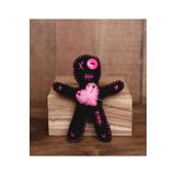 Piramigo Voodoo Bebeği Black Pink Voodoo Doll