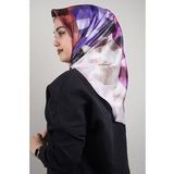 Piramit Desen-57 Renk-02 Luxer Desenli Rayon Eşarp