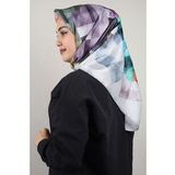 Piramit Desen-57 Renk-03 Luxer Desenli Rayon Eşarp