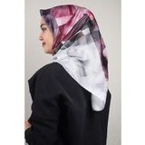 Piramit Desen-57 Renk-10 Luxer Desenli Rayon Eşarp