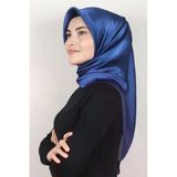 Piramit Diamond Janjan Eşarp 4103-18 Parlement Mavisi