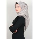 PİRAMİT Kehribar Simli Eşarp 3009-8 Kum Beji
