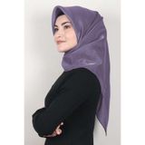 PİRAMİT Kehribar Simli Eşarp 4009-16 Leylak