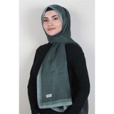 PİRAMİT Kehribar Simli Şal 4000-44 Zümrüt