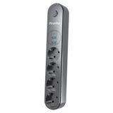 Piranha 2 USB 1 Type-C 4'lü Uzatma Kablosu