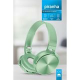 Piranha 2212-Y Kablosuz Bluetooth Kulak Üstü Kulaklık | BT 5.2 | Mikrofon | iOS & Android | AUX