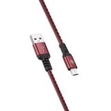 Piranha 3321 Kırmızı Mikro USB Data Kablosu