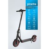 Piranha 5010 500W Elektrikli Scooter | 36V 7.8Ah Pil | LED Aydınlatma | LCD Ekran | Uygulama Destek