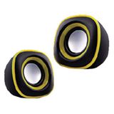 Piranha 5614 Sarı Stereo Hoparlör