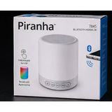 Piranha 7845 Bluetooth Hoparlör Renkli Led Işıklı Dokunmatik Kablosuz Speaker
