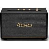Piranha 7850 Retro Bluetooth Hoparlör 20W Rms | Taşınabilir Kablosuz Speaker | Type-C Şarjlı, Usb/tf Destekli - Siyah