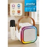 Piranha 7857 Mikforonlu Karaoke Bluetooth Hoparlör